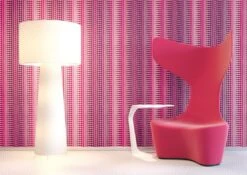 Mac Stopa Tapete Grafisch Retro Streifen Pink 32727-3 -livingwalls Tapeten Mac Stopa Tapete Grafisch Retro Streifen pink 32 2