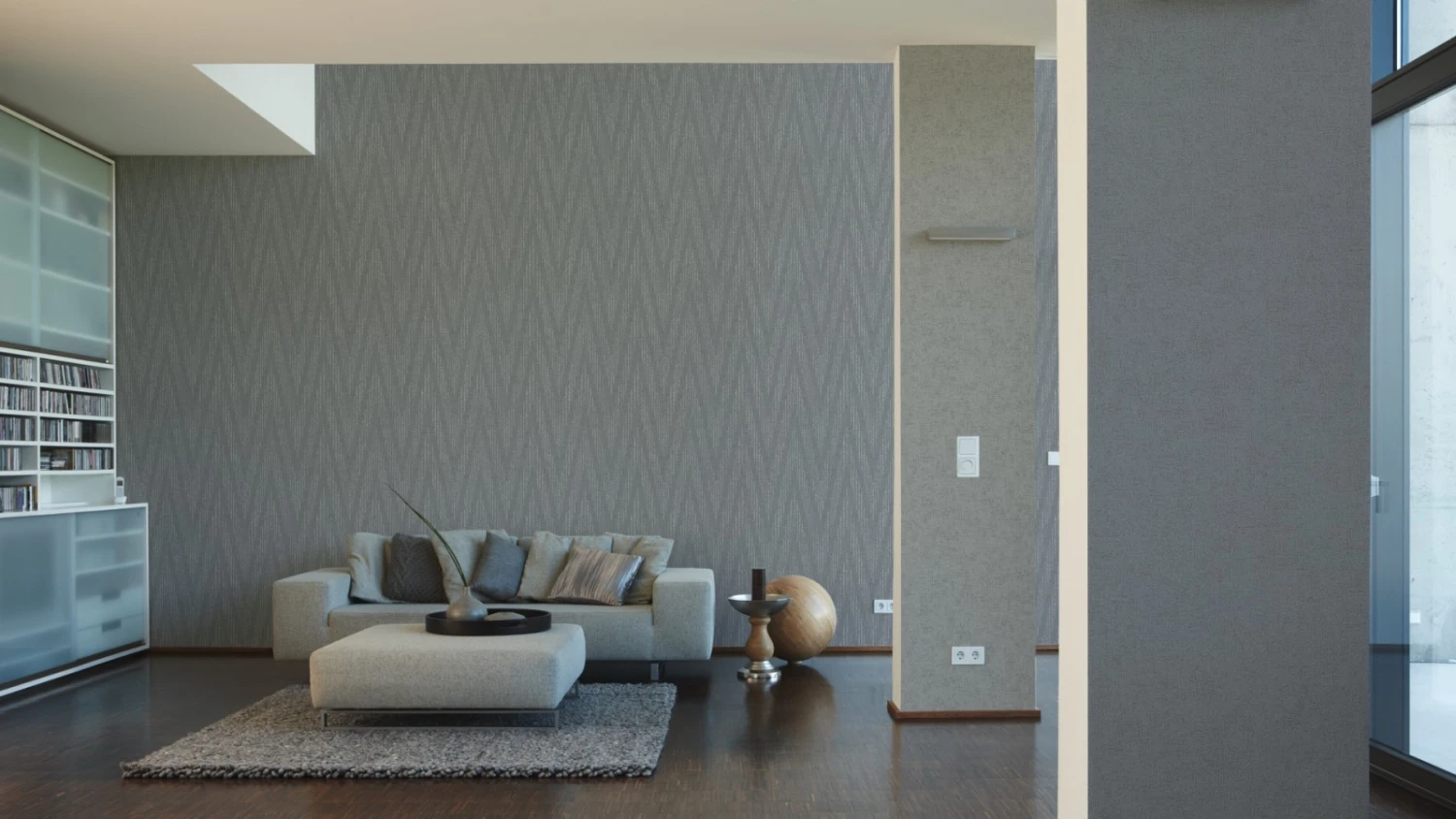 Tapete Vlies Uni Glitzer grau livingwalls Titanium 30646-2 Tapete Vlies Uni Glitzer Grau Livingwalls Titanium 30646-2 -livingwalls Tapeten Tapete Einfarbig grau livingwalls 30646 2 153848 2