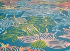 Tapete Selbstklebend Blau Bunt Floral Blätter 368291 -livingwalls Tapeten Tapete Selbstklebend blau bunt Floral Blaetter 368291 63203731 4