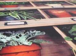 Tapete Selbstklebend Braun Grün Regal Pflanzen 368341 -livingwalls Tapeten Tapete Selbstklebend braun gruen Regal Pflanzen 368341 63203736