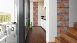 Tapete Selbstklebend Bunt Graffiti Steinwand 368371 -livingwalls Tapeten Tapete Selbstklebend bunt Graffiti Steinwand 368371 63203739 1