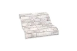 Tapete Selbstklebend Grau Steinwand 368491