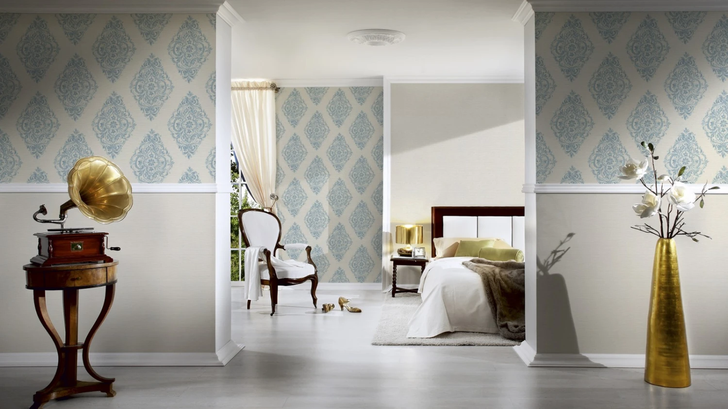 Tapete Vlies Struktur Meliert grauweiß livingwalls 30688-1 Tapete Vlies Struktur Meliert Grauweiß Livingwalls 30688-1 -livingwalls Tapeten Tapete Uni Struktur AS Creation beige 30688 1 1691