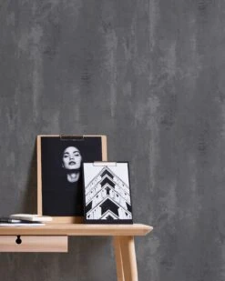 Tapete Vlies 37412-3 Einfarbig Meliert Dunkelgrau 3 Tapete Vlies 37412-3 Einfarbig Meliert Dunkelgrau -livingwalls Tapeten Tapete Vlies 37412 3 Einfarbig meliert dunkelgrau 63202685