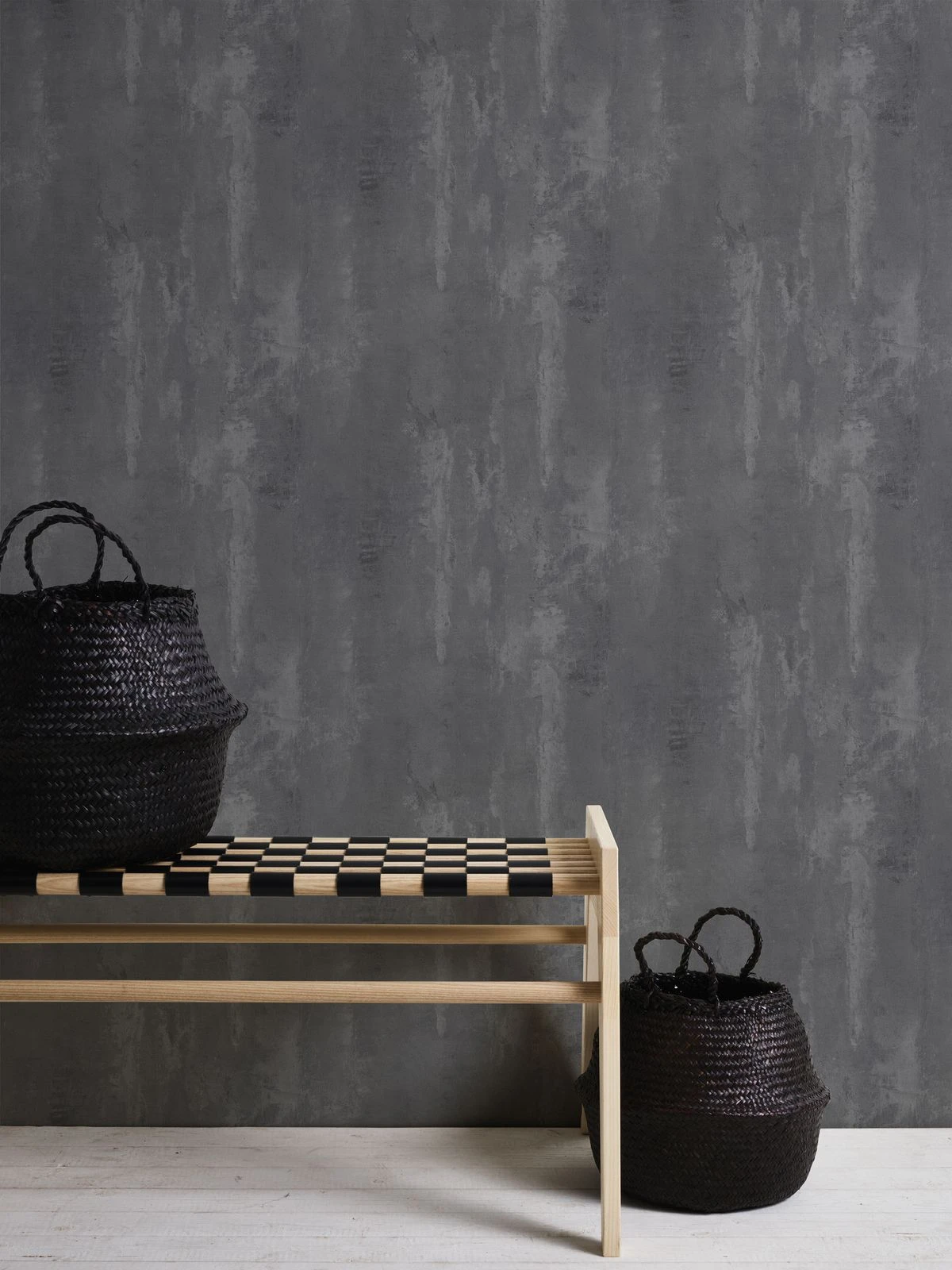 Tapete Vlies 37412-3 Einfarbig meliert dunkelgrau Tapete Vlies 37412-3 Einfarbig Meliert Dunkelgrau -livingwalls Tapeten Tapete Vlies 37412 3 Einfarbig meliert dunkelgrau 63202685 3