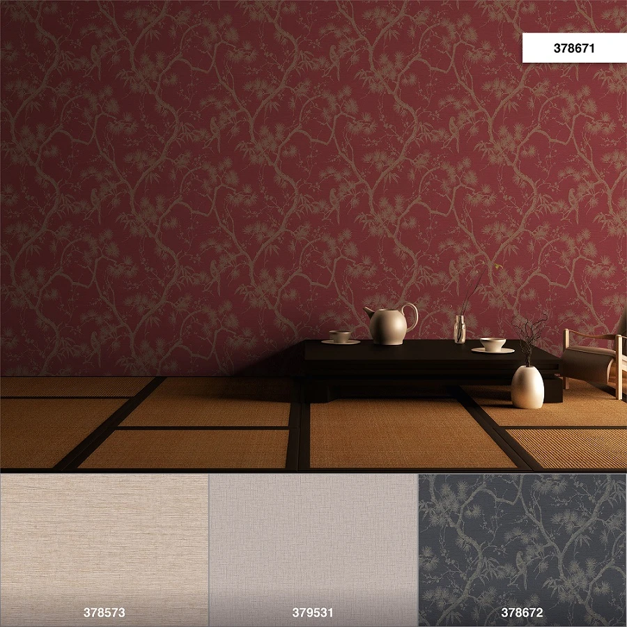 Tapete Vlies Bäume Floral rot kupfer Metallic 37867-1 Tapete Vlies Bäume Floral Rot Kupfer Metallic 37867-1 -livingwalls Tapeten Tapete Vlies Baeume Floral rot kupfer Metallic 37867 1 63206722 4