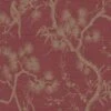 Tapete Vlies Bäume Floral Rot Kupfer Metallic 37867-1