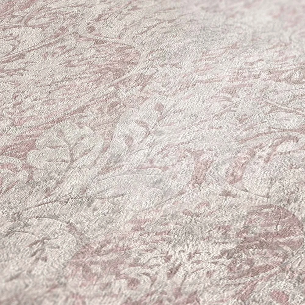 Tapete Vlies Barock Klassisch rosa weiß grau 38093-3 Tapete Vlies Barock Klassisch Rosa Weiß Grau 38093-3 -livingwalls Tapeten Tapete Vlies Barock Klassisch rosa weiss grau 38093 3 63209827 4