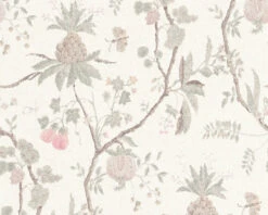 Tapete Vlies Baum Barock Cremegrau Braun 36719-1