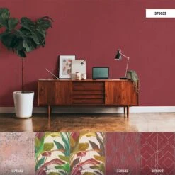 Tapete Vlies Beton-Optik Rot Schwarz Livingwalls 37865-3 -livingwalls Tapeten Tapete Vlies Beton Optik rot schwarz Livingwalls 37865 3 63206710 4