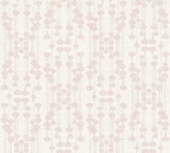 Tapete Vlies Design Creme Rosa Glitzer Livingwalls 35690-1