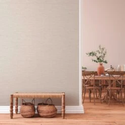 Tapete Vlies Einfarbig Meliert Beige Braun 37857-4 -livingwalls Tapeten Tapete Vlies Einfarbig Meliert beige braun 37857 4 63206677 3