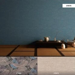 Tapete Vlies Einfarbig Meliert Blau Metallic 37857-6 -livingwalls Tapeten Tapete Vlies Einfarbig Meliert blau Metallic 37857 6 63206679 1