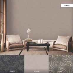 Tapete Vlies Einfarbig Meliert Braun Metallic 37857-5 -livingwalls Tapeten Tapete Vlies Einfarbig Meliert braun Metallic 37857 5 63206678 4