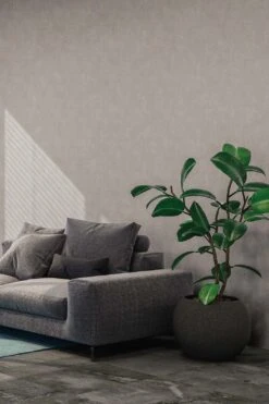 Tapete Vlies Einfarbig Struktur Hellgrau 37418-3 -livingwalls Tapeten Tapete Vlies Einfarbig Struktur hellgrau 37418 3 63202508 1