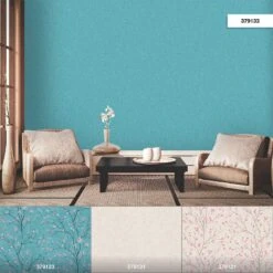 Tapete Vlies Einfarbig Blau Livingwalls 37913-3 -livingwalls Tapeten Tapete Vlies Einfarbig blau Livingwalls 37913 3 63206764 2