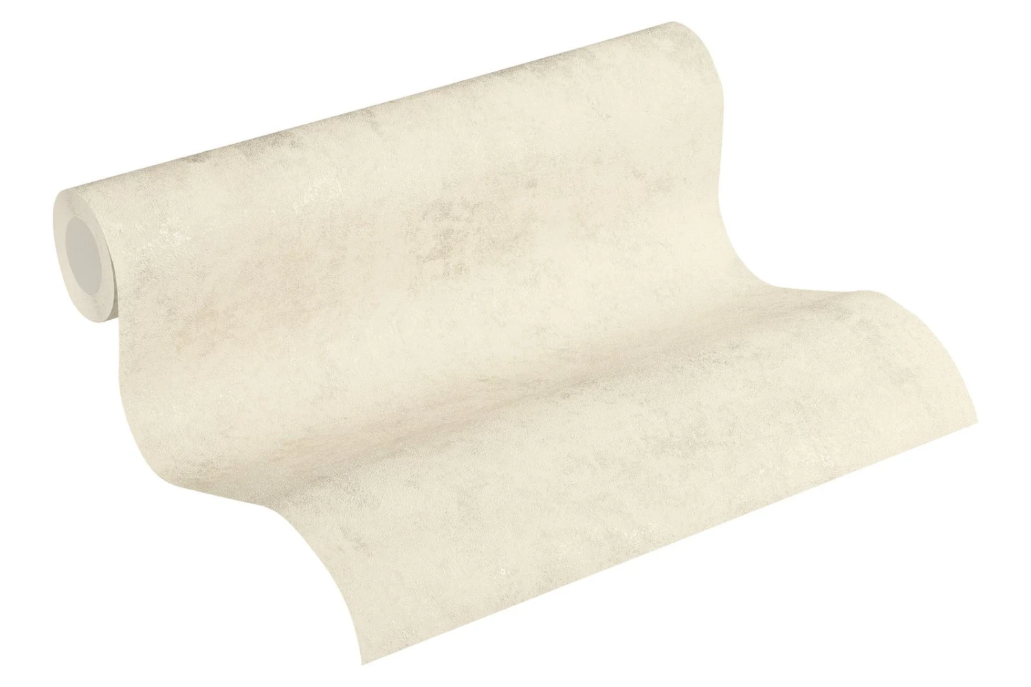 Tapete Vlies Einfarbig Mit Struktur Creme-beige 37425-2