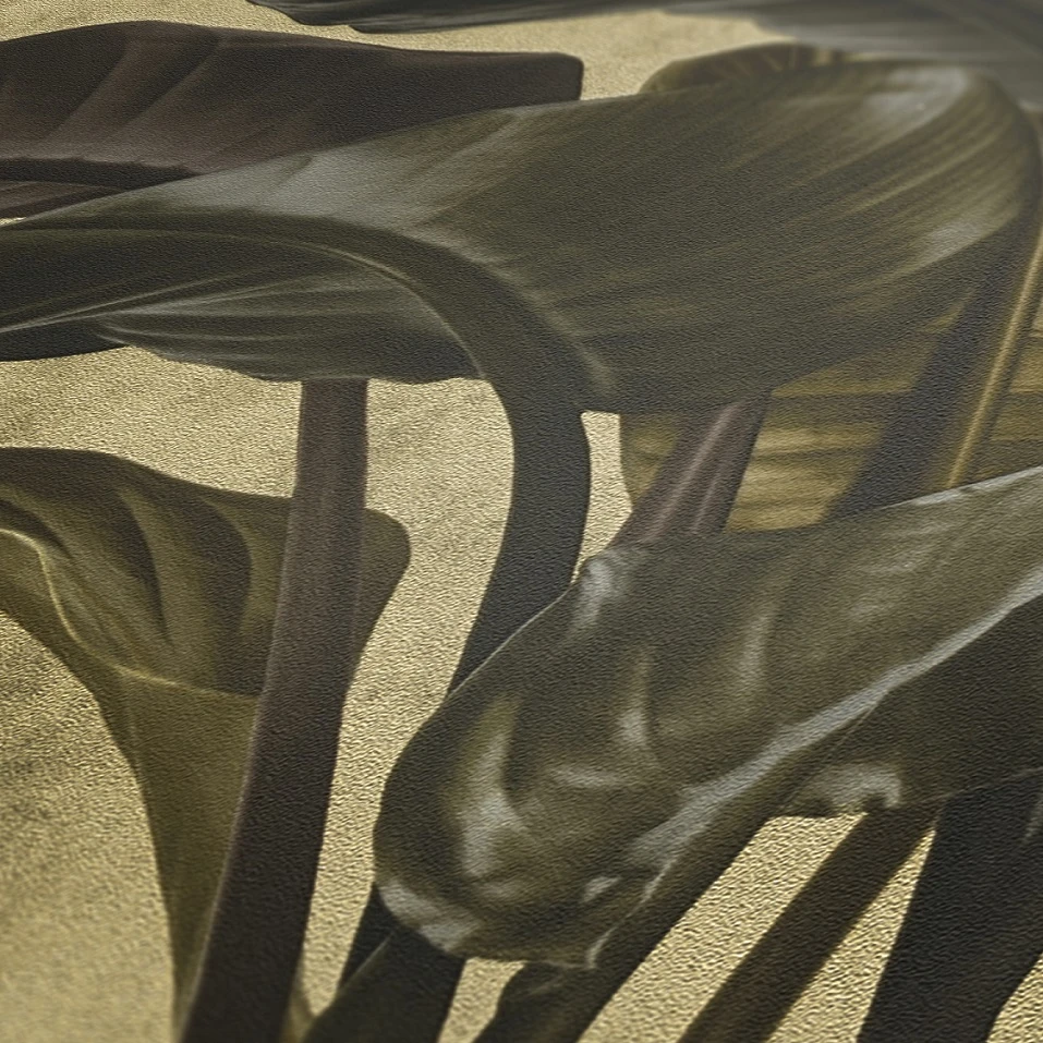 Tapete Vlies Floral Blätter braun gold Metallic 37862-4 Tapete Vlies Floral Blätter Braun Gold Metallic 37862-4 -livingwalls Tapeten Tapete Vlies Floral Blaetter braun gold Metallic 37862 4 63206699 1