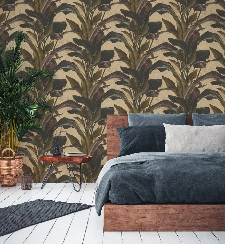 Tapete Vlies Floral Blätter braun gold Metallic 37862-4 Tapete Vlies Floral Blätter Braun Gold Metallic 37862-4 -livingwalls Tapeten Tapete Vlies Floral Blaetter braun gold Metallic 37862 4 63206699 2