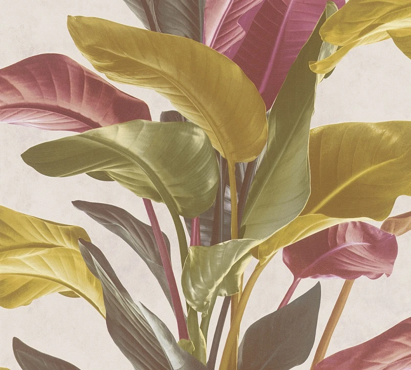 Tapete Vlies Floral Blätter braun rot weiß 37862-2 Tapete Vlies Floral Blätter Braun Rot Weiß 37862-2 -livingwalls Tapeten Tapete Vlies Floral Blaetter braun rot weiss 37862 2 63206697 5