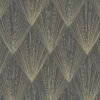 Tapete Vlies Geometrisch Gold Schwarz Metallic 37864-4