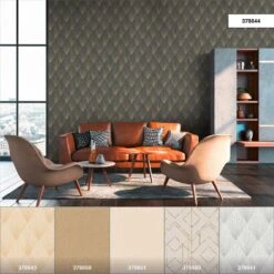 Tapete Vlies Geometrisch Gold Schwarz Metallic 37864-4 -livingwalls Tapeten Tapete Vlies Geometrisch gold schwarz Metallic 37864 4 63206707 5