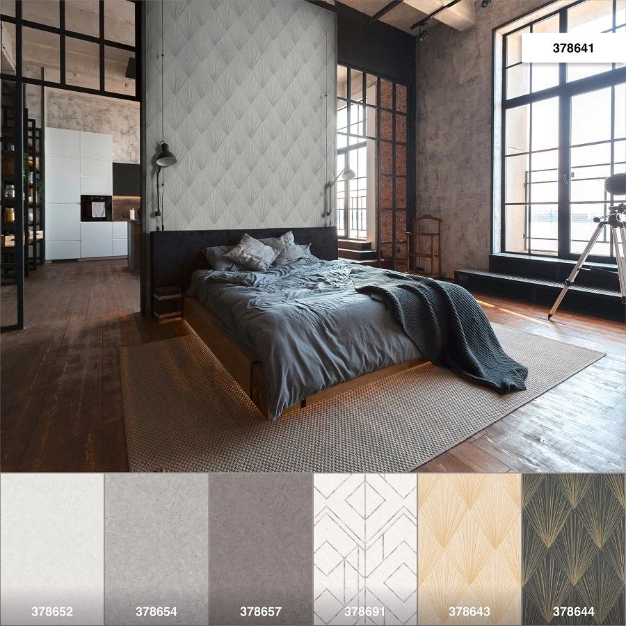 Tapete Vlies Geometrisch grau silber Metallic 37864-1 Tapete Vlies Geometrisch Grau Silber Metallic 37864-1 -livingwalls Tapeten Tapete Vlies Geometrisch grau silber Metallic 37864 1 63206704 4