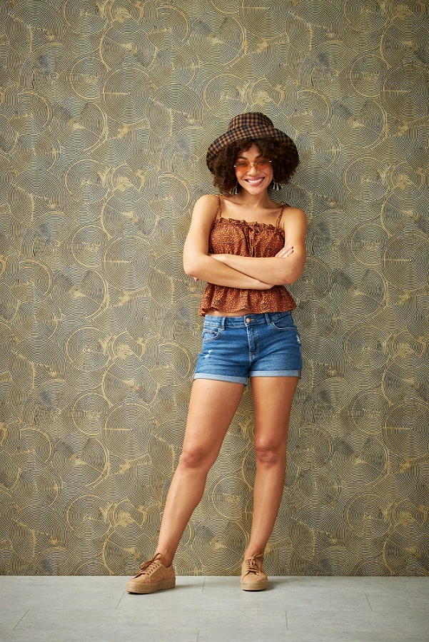 Tapete Vlies Grafisch Kreise gold Metallic 37900-3 Tapete Vlies Grafisch Kreise Gold Metallic 37900-3 -livingwalls Tapeten Tapete Vlies Grafisch Kreise gold Metallic 37900 3 63206733 1