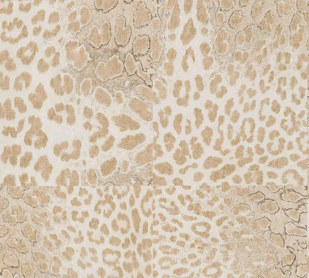 Tapete Vlies Kacheln Leopard beige creme Glanz 38523-1 Tapete Vlies Kacheln Leopard Beige Creme Glanz 38523-1 -livingwalls Tapeten Tapete Vlies Kacheln Leopard beige creme Glanz 38523 1 63210478 3