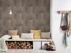 Tapete Vlies Kacheln Leopard Braun Beige Glanz 38523-3 4 Tapete Vlies Kacheln Leopard Braun Beige Glanz 38523-3 -livingwalls Tapeten Tapete Vlies Kacheln Leopard braun beige Glanz 38523 3 63210480 2