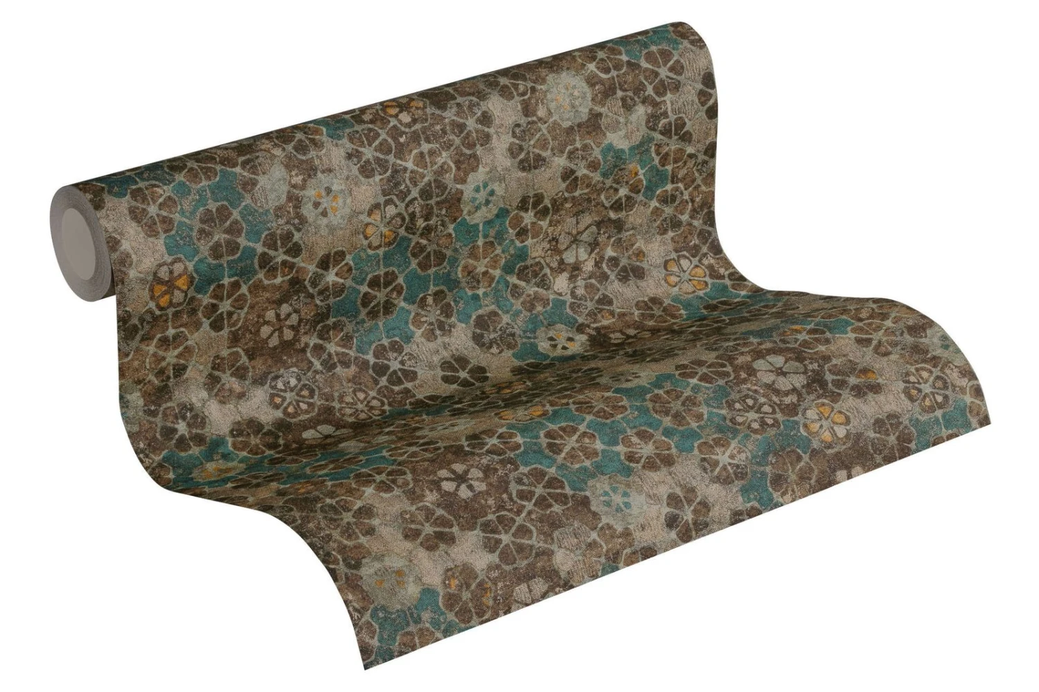 Tapete Vlies Kacheln Vintage türkis braun beige 37391-1 Tapete Vlies Kacheln Vintage Türkis Braun Beige 37391-1 -livingwalls Tapeten Tapete Vlies Kacheln Vintage tuerkis braun beige 37391 1 63202472 4