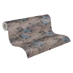 Tapete Vlies Koi Blätter Blau Kupfer Metallic 37859-4 2 Tapete Vlies Koi Blätter Blau Kupfer Metallic 37859-4 -livingwalls Tapeten Tapete Vlies Koi Blaetter blau kupfer Metallic 37859 4 63206685 2