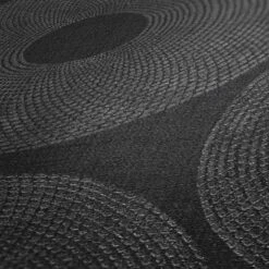 Tapete Vlies Kreise Schwarz Silber Metallic 38524-3 -livingwalls Tapeten Tapete Vlies Kreise schwarz silber Metallic 38524 3 63210485 1