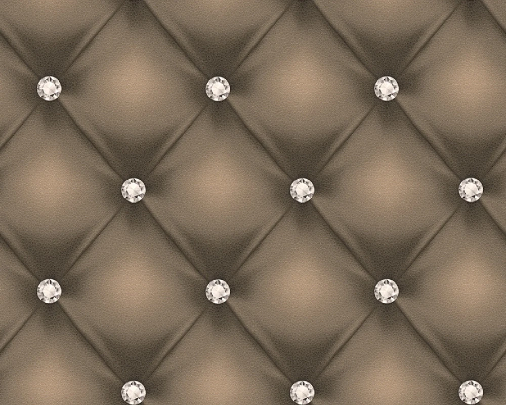 Tapete Vlies Leder Optik 3D Dunkelbraun Glanz 34144-2