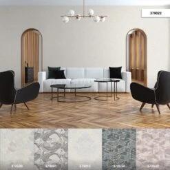 Tapete Vlies Meliert Struktur Creme Weiß Glanz 37902-2 -livingwalls Tapeten Tapete Vlies Meliert Struktur creme weiss Glanz 37902 2 63206741 3