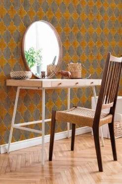 Tapete Vlies New Walls Fliesen Gelb Taupe 37421-2 -livingwalls Tapeten Tapete Vlies New Walls Fliesen gelb taupe 37421 2 63202518 2