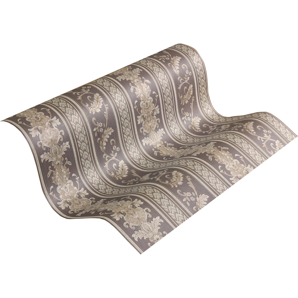 Tapete Vlies Ranken Streifen silbergrau Glanz 33547-5 Tapete Vlies Ranken Streifen Silbergrau Glanz 33547-5 -livingwalls Tapeten Tapete Vlies Streifen Ranken silbergrau Metallic 1