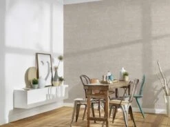 Tapete Vlies Striche Struktur Beige Silber Glitzer 38199-1 -livingwalls Tapeten Tapete Vlies Striche Struktur beige silber Glitzer 38199 1 63209716 1