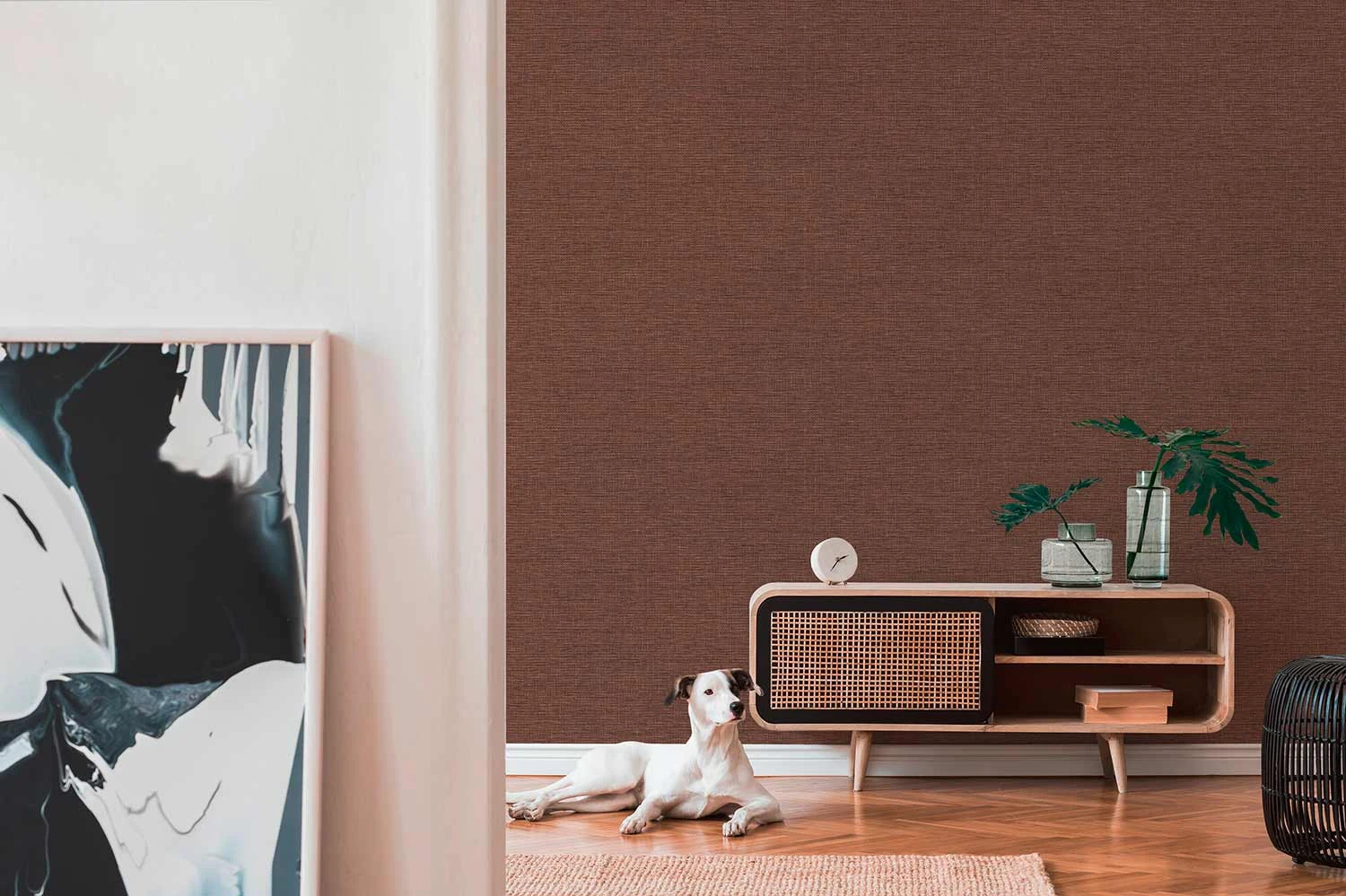 Tapete Vlies Struktur Bast rot-braun 38527-1 Tapete Vlies Struktur Bast Rot-braun 38527-1 -livingwalls Tapeten Tapete Vlies Struktur Bast rot braun 38527 1 63210495