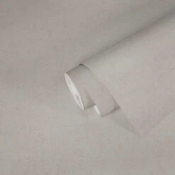 Tapete Vlies Uni Struktur Greige Glitzer 38198-1