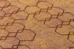 Tapete Vlies Grafisch Muster Orange Kupfer 37424-3 2 Tapete Vlies Grafisch Muster Orange Kupfer 37424-3 -livingwalls Tapeten Tapete Vlies engmaschige Grafik orange kupfer 37424 3 63202532 3