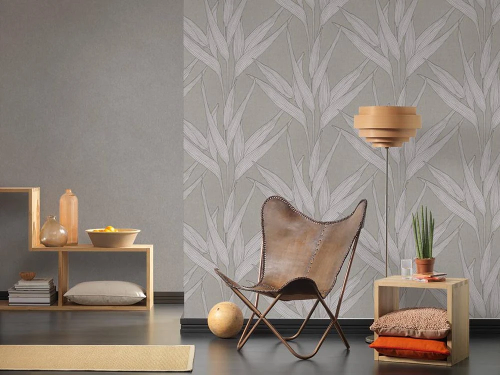 Vlies Tapete Blätter dunkelgrau Hygge livingwalls 36123-1 Vlies Tapete Blätter Dunkelgrau Hygge Livingwalls 36123-1 -livingwalls Tapeten Vlies Tapete Blaetter Natur dunkelgrau Hygge liv 1 1