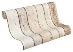 Vlies Tapete Holzoptik Planken Weiß AS Creation 8951-10