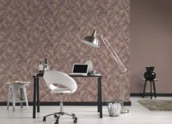 Vlies Tapete Meliert Design Braun Livingwalls 36391-6