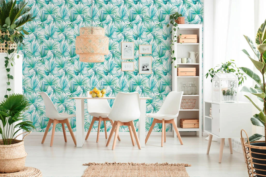 Vlies-Tapete Palmen Natur grün blau livingwalls 36624-2 Vlies-Tapete Palmen Natur Grün Blau Livingwalls 36624-2 -livingwalls Tapeten Vlies Tapete Palmen Natur gruen blau AS Creation 1