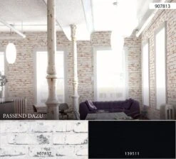 Vlies Tapete Steinoptik Mauer Weiß AS Creation 9078-37 -livingwalls Tapeten Vlies Tapete Steinoptik Mauer weiss AS Creation 9078 37 127206 7