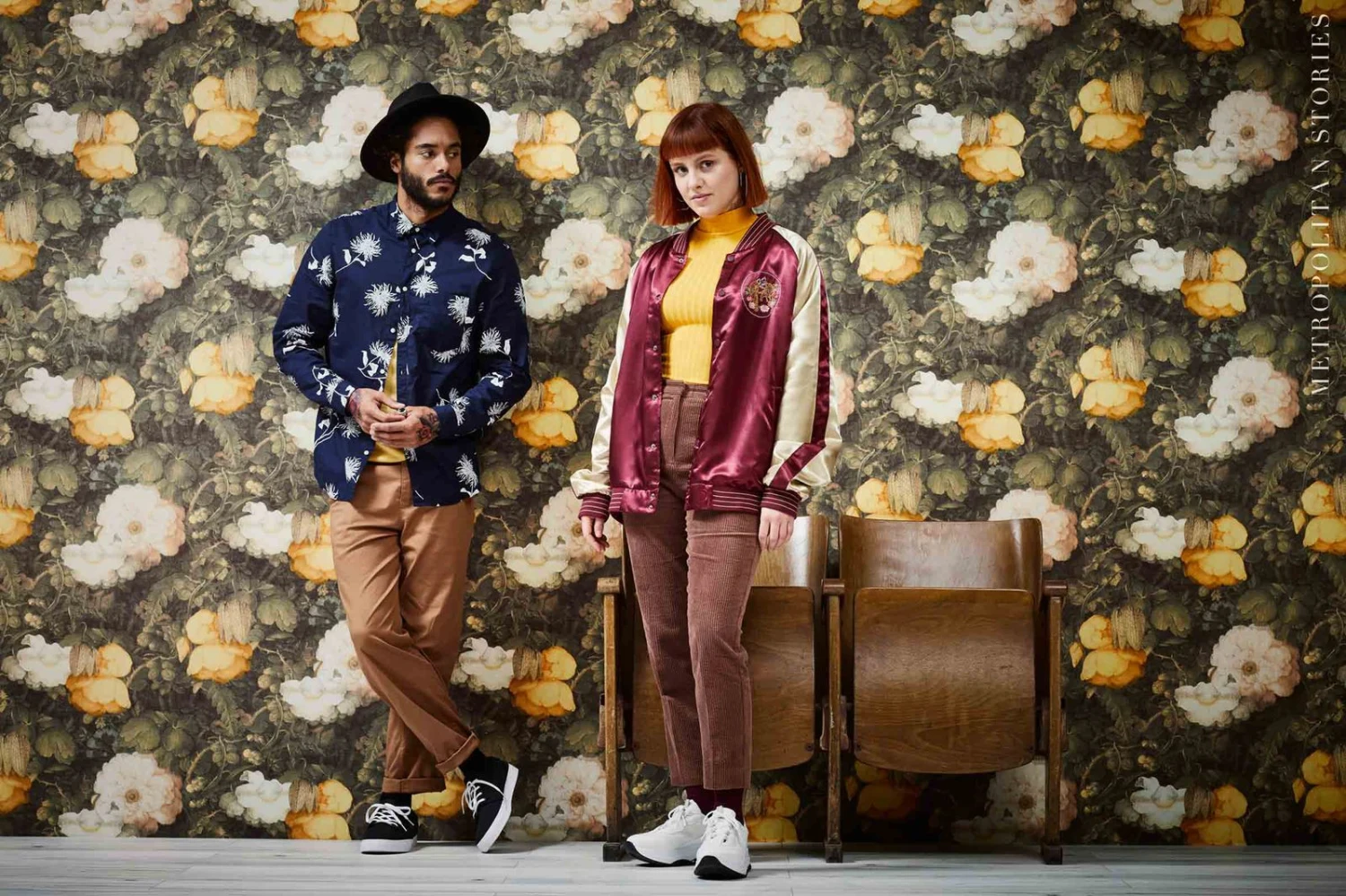 Vliestapete Blumen Vintage dunkelgrün gelb 36921-1 Vliestapete Blumen Vintage Dunkelgrün Gelb 36921-1 -livingwalls Tapeten Vliestapete Blumen Vintage gruen gelb 36921 1 191330 2