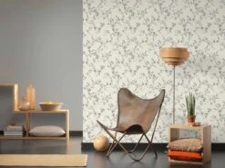 Vliestapete Chesterfield Grau Silber Glitzer 36897-3 -livingwalls Tapeten Vliestapete Chesterfield grau silber Glitzer 36897 3 191288 3