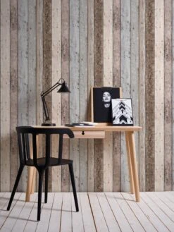 Vliestapete Holzoptik Planken Beige Grau 8550-39 -livingwalls Tapeten Vliestapete Holzoptik Planken beige grau 8550 39 127194 7