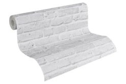 Vliestapete Stein-Optik Ziegelstein Klinker Grau 94283-2